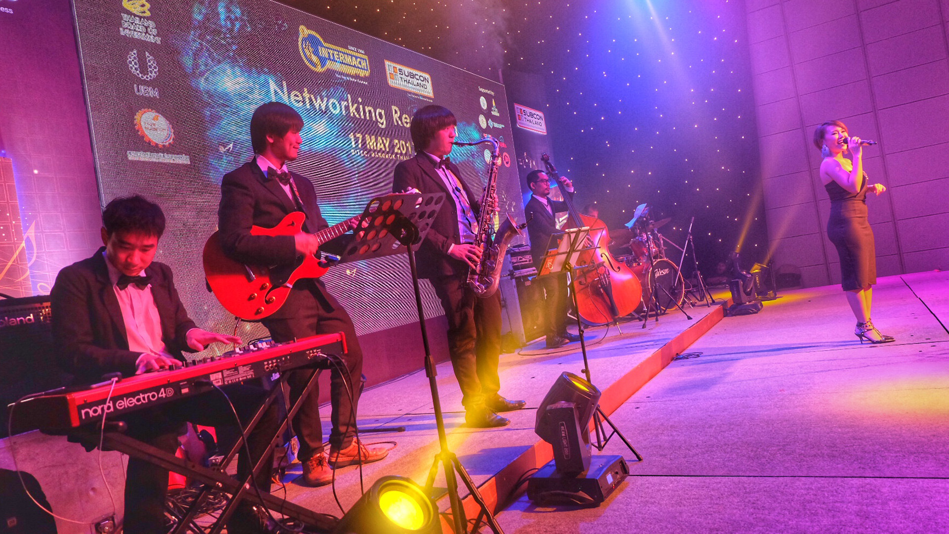 จัดงานเลี้ยง-งานอีเว้นท์-วงดนตรีแจ๊ส